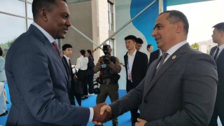 Председатель Следственного комитета Артур Погосян в КНР принял участие в выставке технологий общественной безопасности